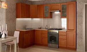 Дизайн угловых кухонь экономкласса