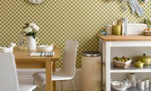 Какие обои выбрать на маленькую кухню