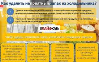 Как избавиться от неприятного запаха в холодильнике раз и навсегда