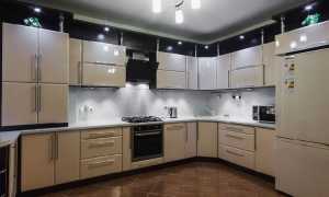 Классические кухни из крашенного эмалью МДФ