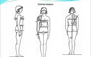 Все о женских мерках для шитья: подробная табличка