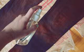 Как вывести краску на штанах: народные методы и средства