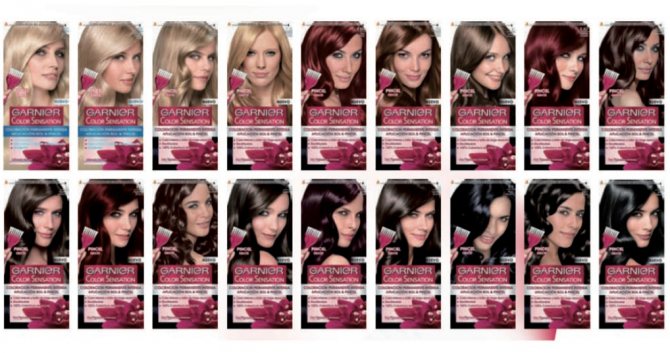 Ассортимент Color Sensation