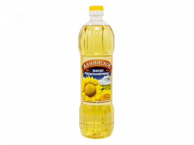 растительное масло