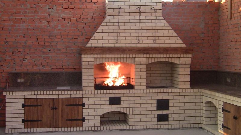 Барбекю печи и мангал для беседки или летней кухни