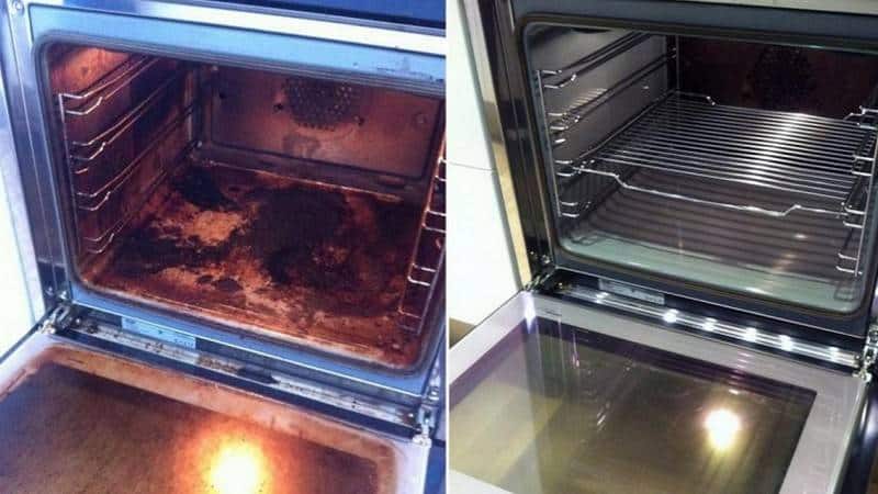 Чистка электрической духовки в домашних условиях