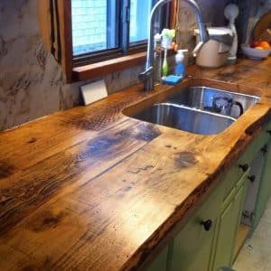 Чем покрывать столешницы из дерева на кухне
