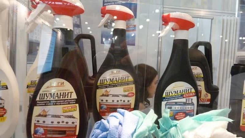 Чистка стекла дверцы духовки и между стеклами