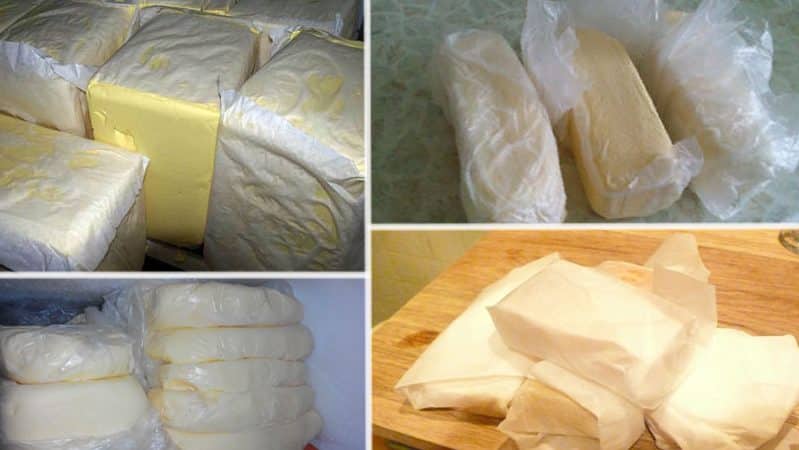 Хранение сливочного масла в морозильной камере - условия и сроки