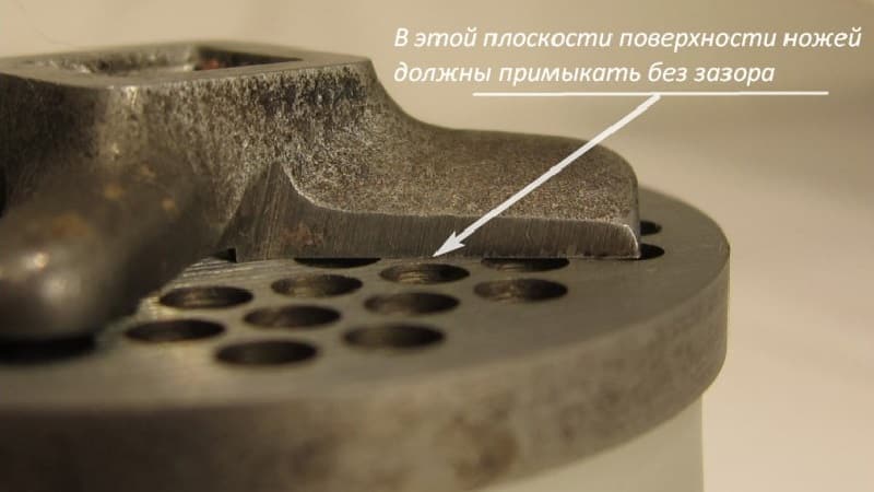 Как поточить ножик для мясорубки вручную