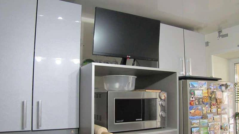 Можно ли поставить микроволновку рядом с телевизором