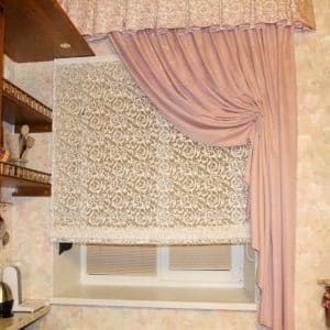 Подбираем правильные шторы для маленькой кухни