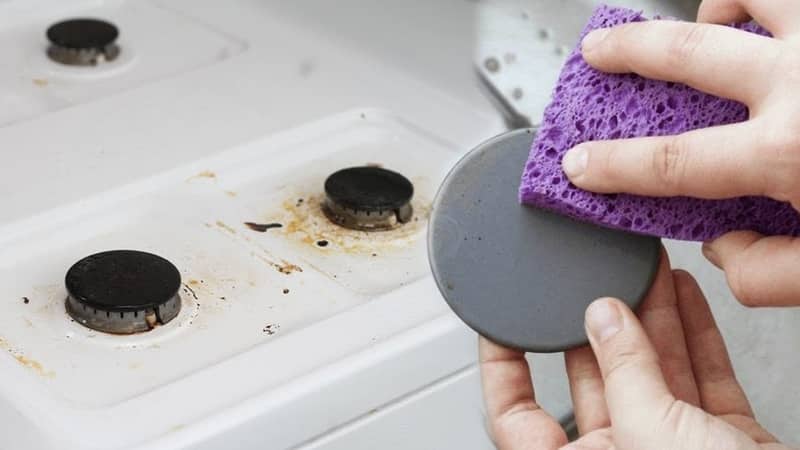 Средства для чистки газовой плиты от жира и нагара