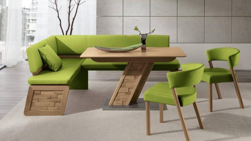 Стильные и красивые диваны для кухонь разных размеров