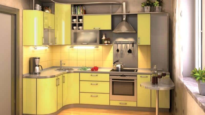 Все о кухнях из пластика