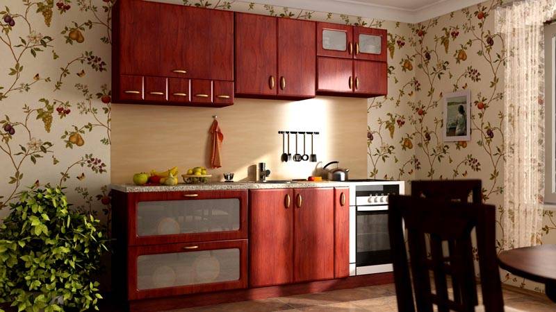Все о моющихся виниловых обоях для кухни
