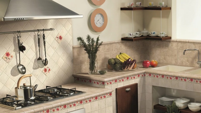 Все о плитке настенной для кухни