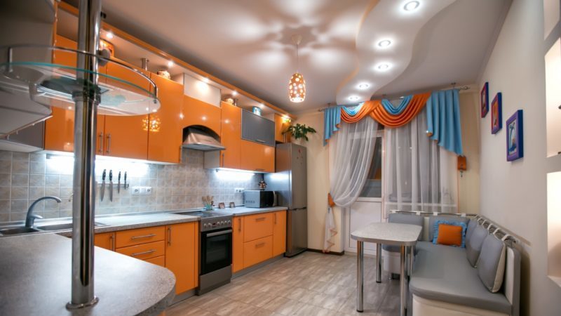 Все о потолочных и подвесных классических светильниках для кухни