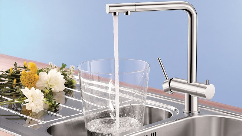 Все о смесителях для кухни с подключением к фильтру с питьевой водой