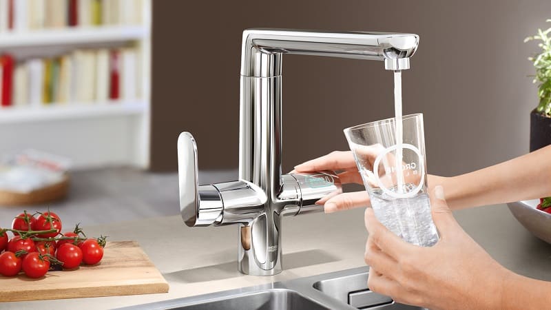 Все о смесителях для кухни с подключением к фильтру с питьевой водой