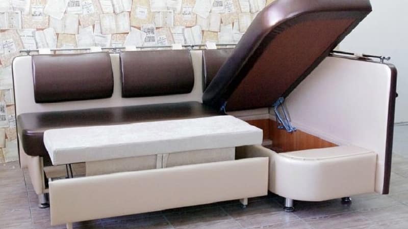 Всё о раскладных кухонных уголках со спальным местом