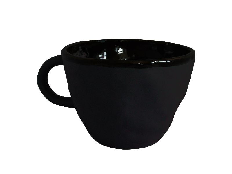 Чашка неровная Дымов Керамика Лава Бланк 0.4 л, товары для загородного дом фото 1