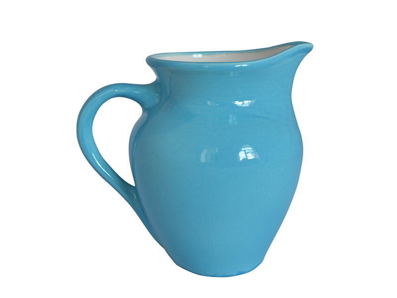 Кувшин Дымов Керамика 1.4 л Цвет: голубой, товары для загородного дома фото 1