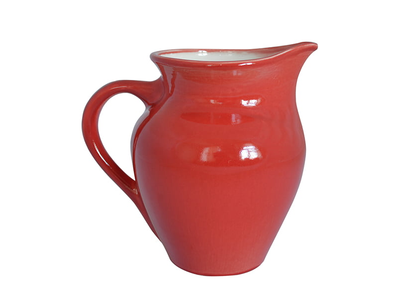 Кувшин Дымов Керамика 1.4 л Цвет: красный, товары для загородного дома фото 1