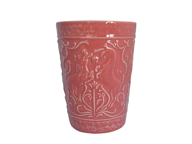 Ваза Единорог Дымов Керамика 200x150 Цвет: розовый, товары для загородного фото 1