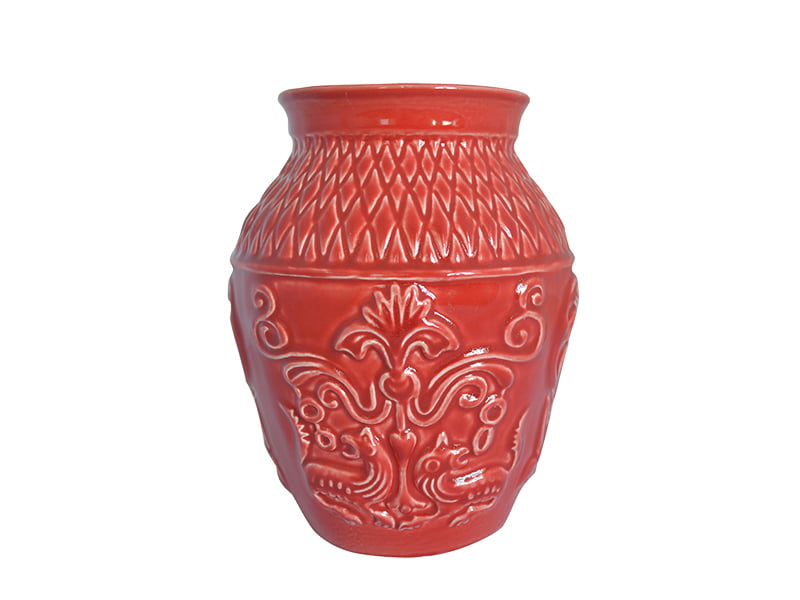 Ваза Собаки Дымов Керамика 220x120 Цвет: красный, товары для загородного д фото 1